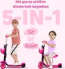 Yoleo Kinderroller Scooter mit abnehmbarem Korb in Produktbild-Vorschau 2