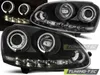 LED Angel Eyes svetlomety pre VW Golf 5 03-09 čierne Náhľad obrázku produktu 2