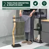 eluno Porte-serviettes sur pied indépendant, 2 barres, Voir les images du produit 3