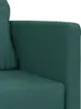 vidaXL Bodensofa mit Schlaffunktion Dunkelgrün 112x174x55 Produktbild-Vorschau 2