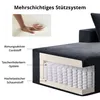 GLP Modulares Ecksofa 256 cm aus Cord, 4-Sitzer mit Produktbild-Vorschau 5