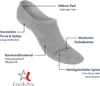 Footstar Damen und Herren Füßlinge (6 Paar) No Show Footies Produktbild-Vorschau 3