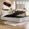 okwish Polsterbett 160×200 mit verstellbarem Kopfteil und Produktbild-Vorschau 1
