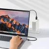 Joyroom A4 Cavo Usb-C / Usb-C 100W 1,2M con display - Nero Anteprima dell’immagine prodotto 6
