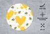 MuchoWow® Mauspad Mousepad Biene - Valentinstag - Honig Produktbild-Vorschau 2