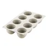 Silikomart Muffinbackform Puff 8er Ø6,2cm H 5,2cm Silikon Produktbild-Vorschau 1