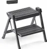 Scala pieghevole Hailo 4410001 Stepfix 2 gradini con ganci Anteprima dell’immagine prodotto 1