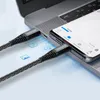 Swissten - Cabo Polyamid USB-C - USB-C 1,5 m (antracit) Produktbild-Vorschau 4