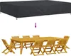 Pokrowiec na meble Gładki Czarny 400 x 300 x 70 cm 210D Podgląd zdjęcia produktu 8