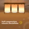ZMH lampa sufitowa do salonu lampa sufitowa drewno 3 Podgląd zdjęcia produktu 2