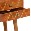 vidaXL Comodino 43×30×58 cm in legno massiccio di mango - Anteprima dell’immagine prodotto 11