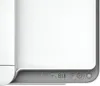 Close-up of the control panel and display of a white printer. Voir les images du produit