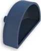 A dark blue sink basin with a small protrusion on the left side, set against a white background. Produktbild-Vorschau