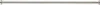 A silver telescopic shower rod against a white background. Náhled obrázku produktu
