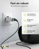 Goobay USB-C auf USB-A Textilkabel mit Metallsteckern Produktbild-Vorschau 6