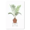 MuchoWow® Mauspad Mousepad Pflanzen - Palme - Blumentopf Produktbild-Vorschau 1