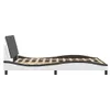The Living Store Bettgestell mit LED Weiß und Schwarz Produktbild-Vorschau 9