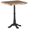 vidaXL Bistrotisch 60x60x76 cm Altholz Massiv Produktbild-Vorschau 7