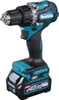 A cordless drill with a battery pack attached, shown from a slightly angled front view against a white background. Produktbild-Vorschau