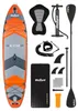 Paddleboard SUP REBEL ACTIVE RBA-4507-OR so sedadlom, Náhľad obrázku produktu 1