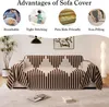 Sofa Überwurfdecke 1/2/3/4 Sitzer, Couch Überwurf Sofabezug Produktbild-Vorschau 7