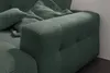 KAWOLA Sofa MIKA Ecksofa XL Cord smaragd Longchair rechts Produktbild-Vorschau 3