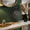 Stehende Uhr Holz Eiche 30 cm – Moderne Tischuhr, Standuhr Produktbild-Vorschau 3