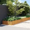 vidaXL Kosz na śmieci 770x100x36 cm Cortenstahl Podgląd zdjęcia produktu 2