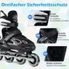 COSTWAY Einstellbare Inlineskates für Kinder, 4 Größen Produktbild-Vorschau 7