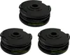 3 bobine di filo per Greenworks G40LT G40LT30 2101507 21107 Anteprima dell’immagine prodotto 1