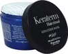 A blue jar of hair mask with its black lid open, revealing the foil seal. Náhled obrázku produktu