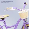 Bicicletta da ragazza 16 pollici campanello ruote Anteprima dell’immagine prodotto 2