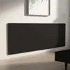 Wand-Kopfteil Schwarz 240x1,5x80 cm Holzwerkstoff Produktbild-Vorschau 4