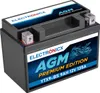 Elektronická AGM batéria pre motocykle 12V 9Ah YTX9-BS | Náhľad obrázku produktu 6
