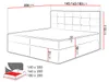 MIRJAN24 Boxspringbett Luanda, Doppelbett mit zwei Produktbild-Vorschau 7
