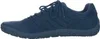A side view of a blue shoe against a white background. Produktbild-Vorschau