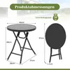 COSTWAY Beistelltisch klappbar, Gartentisch Klapptisch Produktbild-Vorschau 7