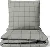 Renforce Bettwäsche Set 200x200 cm in Grau Anthrazit Produktbild-Vorschau 1