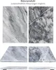Marmor-Schneidebrett 29x21cm weiß-grau Servierplatte Produktbild-Vorschau 4