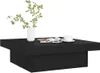 vidaXL Couchtisch Schwarz 90x90x28 cm Holzwerkstoff Produktbild-Vorschau 3