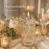Dochthalter Glasflaschen mit 25 cm Docht Metall Öllampe Produktbild-Vorschau 5