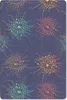 MuchoWow® Mauspad Mousepad Feuerwerk - Digital - Muster Produktbild-Vorschau 1