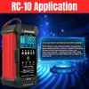 Konnwei RC-10 Automatische acculader 12 - 24 V, 5 A / 10 A Productafbeelding-voorbeeld 18