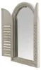 Esschert Design Spiegel mit Jalousie antik weiß; WD05 Produktbild-Vorschau 3