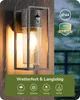 EDISHINE Wandlampe Innen/Außen mit Bewegungsmelder, Moderne Produktbild-Vorschau 4