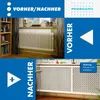 Geperforeerde Houten Plaat - Paneel Decoratief - Radiator Productafbeelding-voorbeeld 5