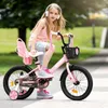 Joystar 14-inch meisjesfiets met poppenstoeltje en mandje, Productafbeelding-voorbeeld 4