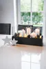 VIVANNO Windlicht Fiberglas CANDELITO Rechteckig, Anthrazit Produktbild-Vorschau 2