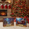 Kalendarz Adwentowy Puzzle 1008 Elementów Świąteczne Podgląd zdjęcia produktu 5
