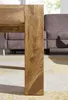 Stolik kawowy FineBuy z litego drewna akacjowego 110 cm · Podgląd zdjęcia produktu 5